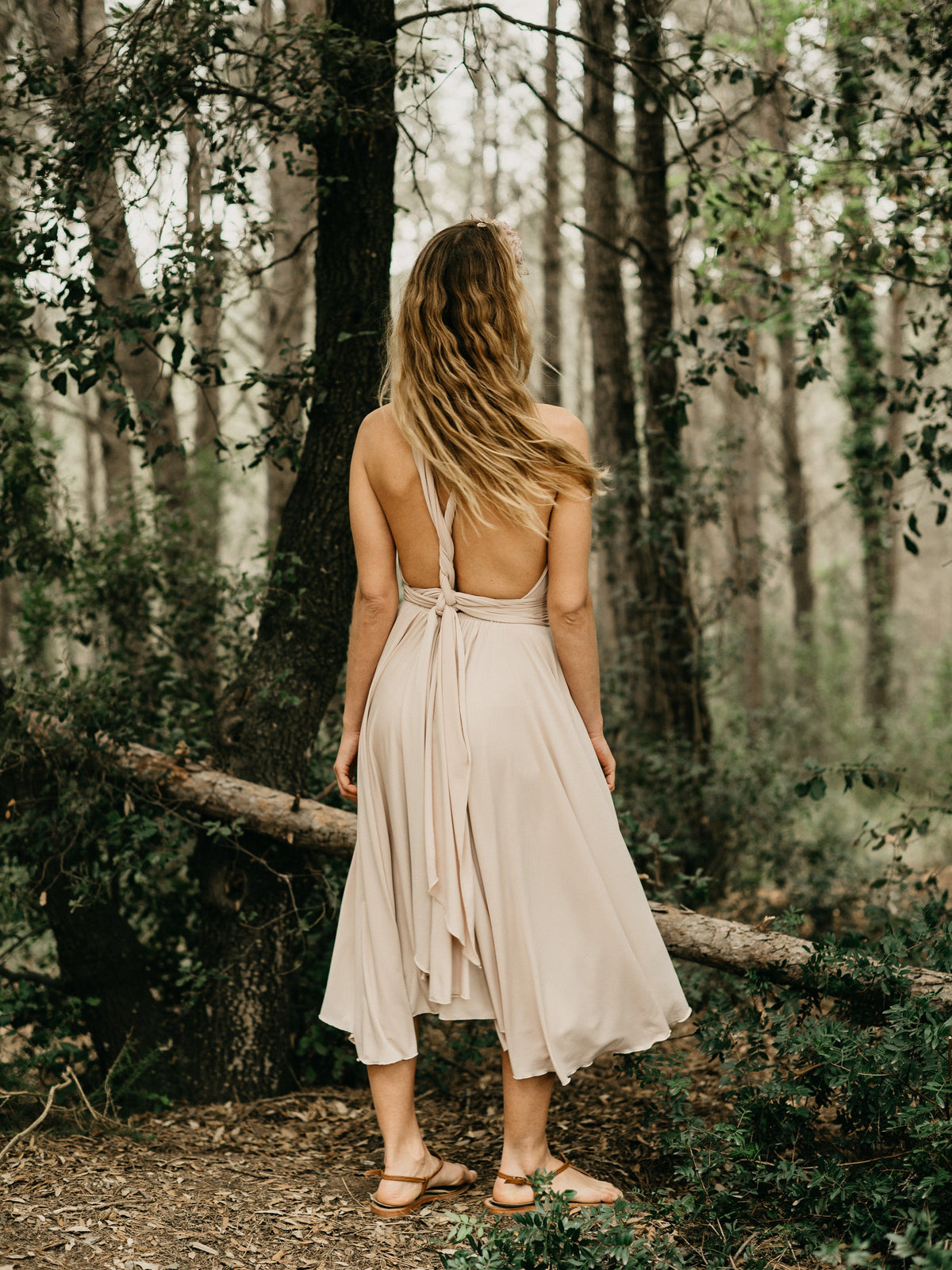 Vestido midi multiposición Infinity – foto 7