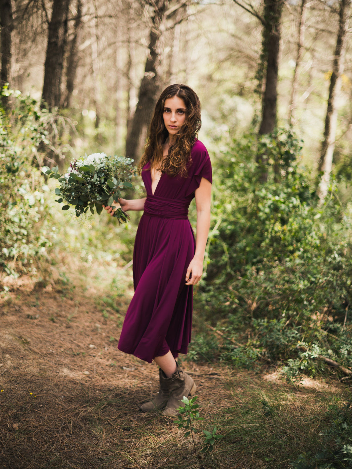 Vestido midi multiposición Infinity – foto 2