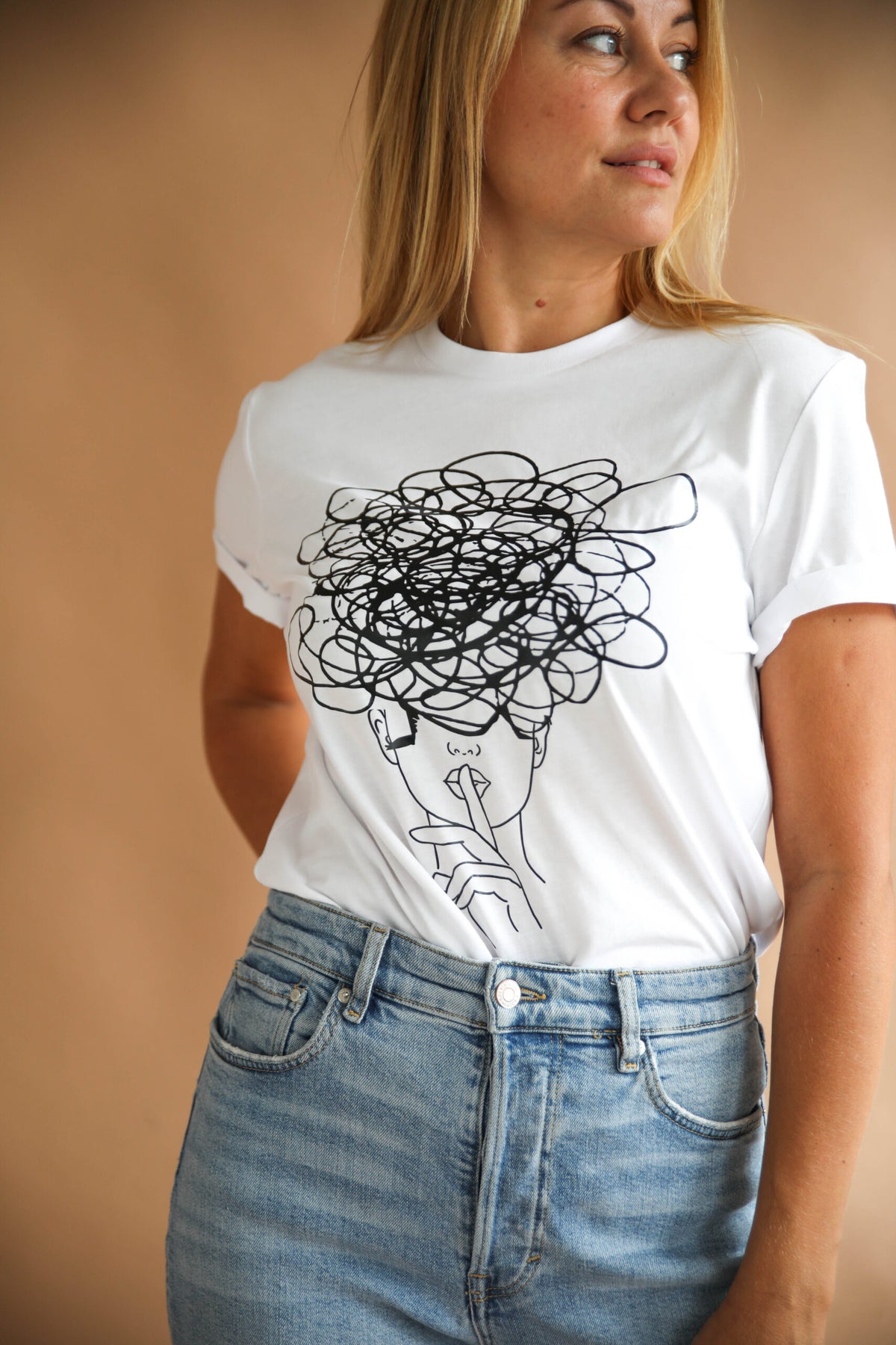 Camiseta oversize Šššhhh! – foto 2