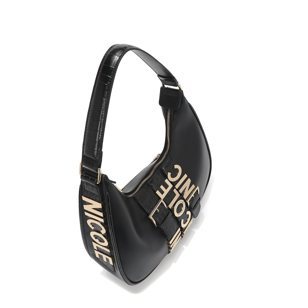 Bolso de hombro grande Calista - Negro – foto 5